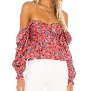 House of Harlow x REVOLVE Burna Strapless M